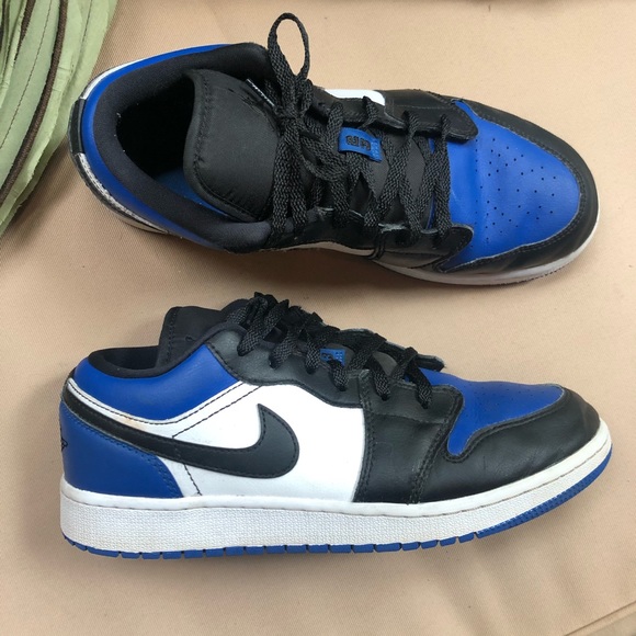 air jordan 1 low gs royal toe